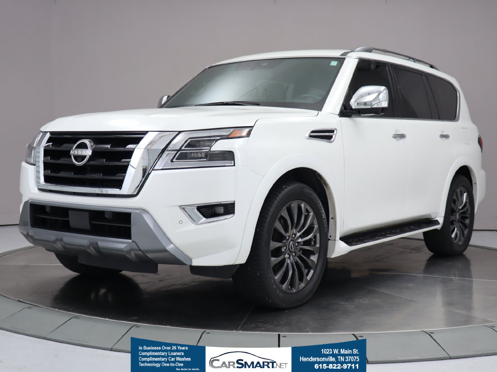Used 2024 Nissan Armada Platinum w/ Captain's Chairs Package RWD image 1