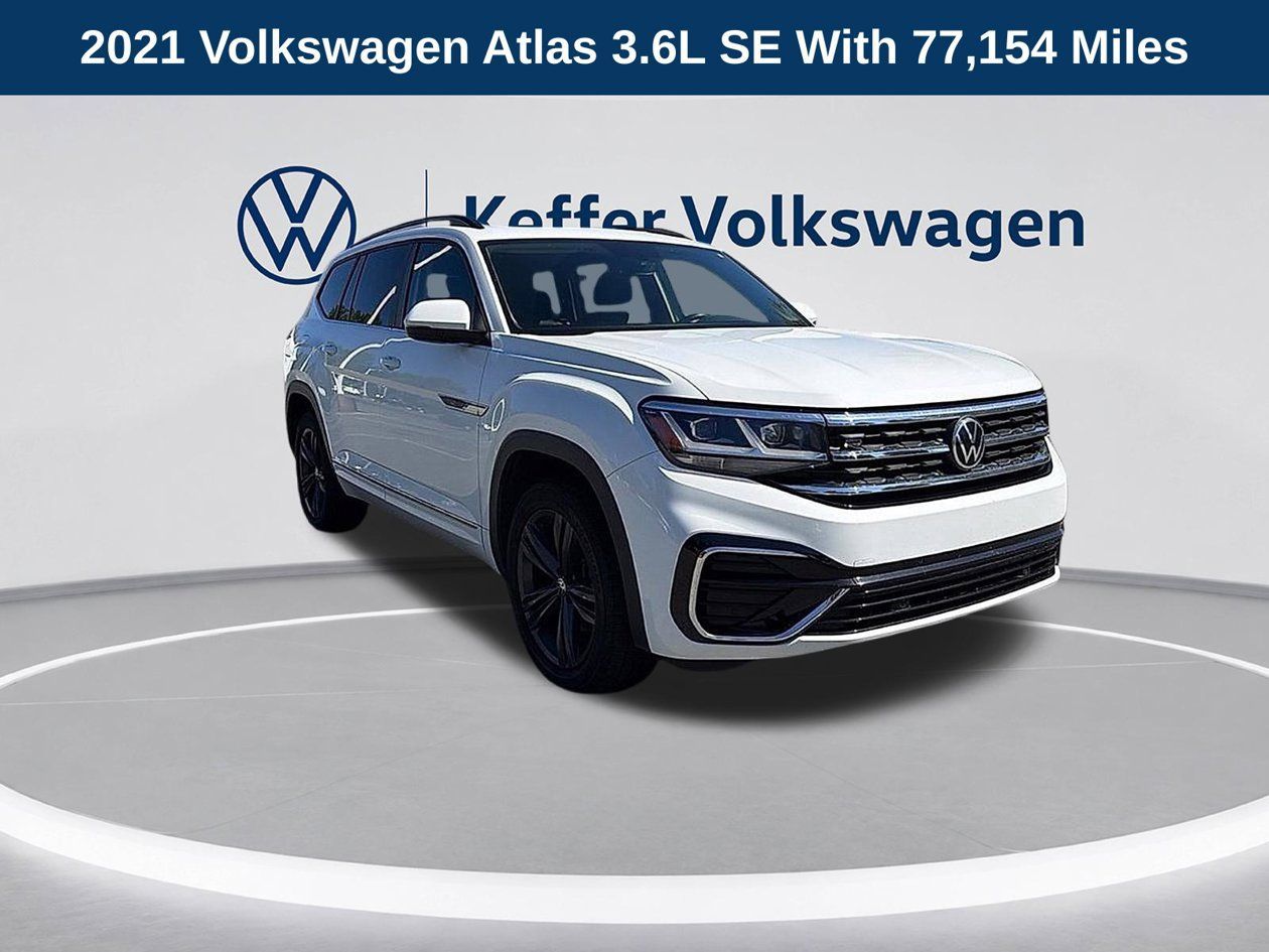 Used 2021 Volkswagen Atlas SE FWD image 1