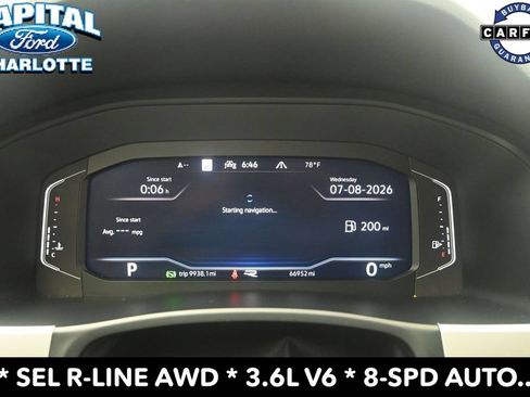 Used 2022 Volkswagen Atlas SEL R-Line AWD/4WD image 14