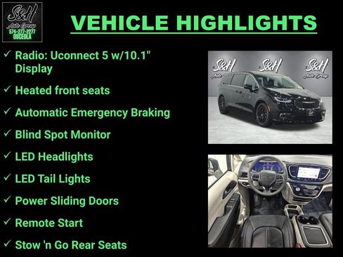 Used 2024 Chrysler Pacifica Touring-L FWD image 3