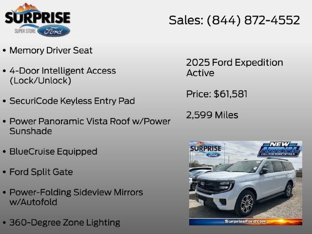 Used 2025 Ford Expedition Active AWD/4WD image 18