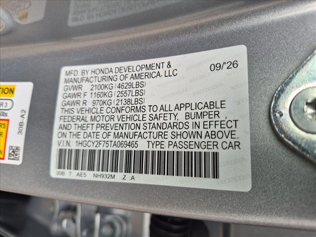 New 2026 Honda Accord Sport image 18