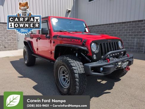 Used 2018 Jeep Wrangler Unlimited Rubicon AWD/4WD image 1