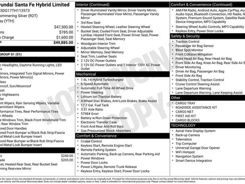 New 2026 Hyundai Santa Fe Limited AWD/4WD image 20