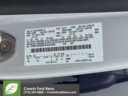 New 2026 Ford Escape Active w/ Cold Weather Package AWD/4WD image 32