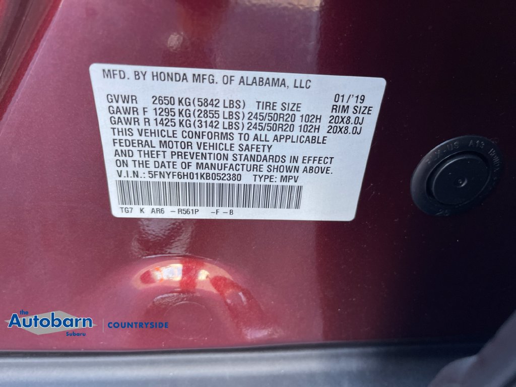 Used 2019 Honda Pilot Elite image 29