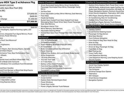 New 2026 Acura MDX Type S image 18