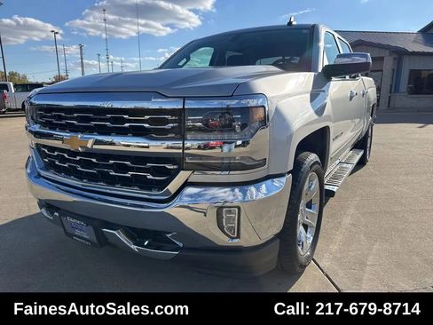 Used 2018 Chevrolet Silverado 1500 LTZ w/ Sport Package image 3