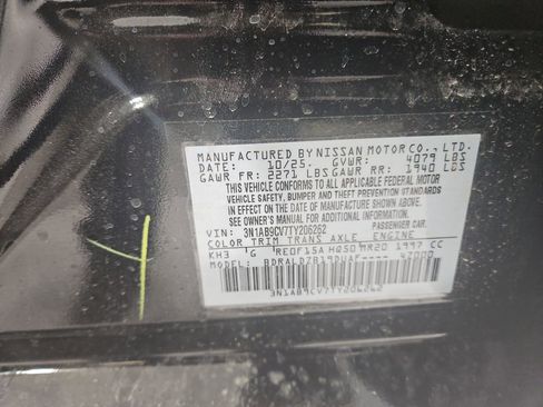 New 2026 Nissan Sentra SV w/ SV Convenience Package FWD image 29