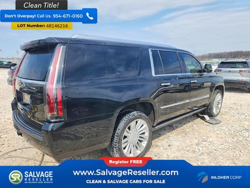 Used 2015 Cadillac Escalade ESV Platinum AWD/4WD image 4