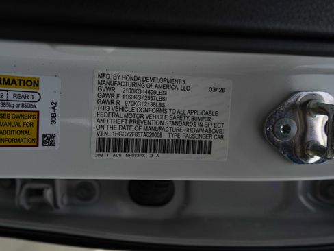 Used 2026 Honda Accord Touring image 46