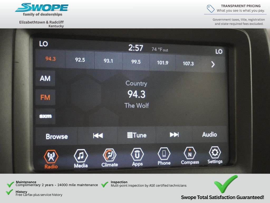 Used 2021 Jeep Renegade Latitude AWD/4WD image 23
