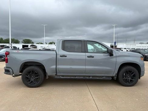Used 2024 Chevrolet Silverado 1500 Custom w/ Turbomax Blackout Package AWD/4WD image 2