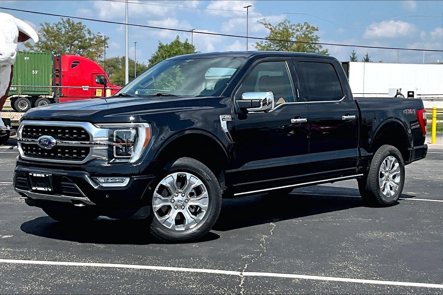 Used 2023 Ford F150 Platinum w/ Equipment Group 701A High AWD/4WD image 37