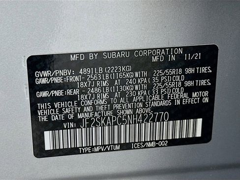 Used 2022 Subaru Forester Limited w/ Popular Package #3 image 33