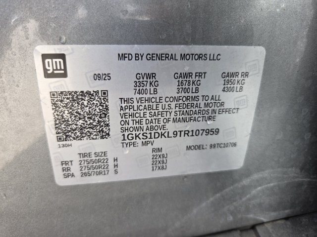 Used 2026 GMC Yukon Denali w/ Sun & Power Step Package RWD image 22
