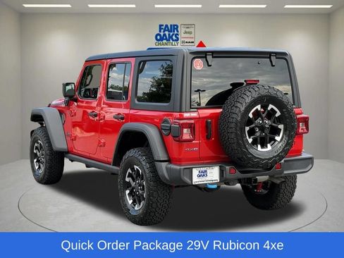 Certified 2025 Jeep Wrangler Unlimited Rubicon 4xe w/ Convenience Group AWD/4WD image 10