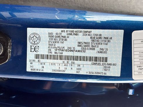 Used 2022 Ford F150 XLT w/ Equipment Group 301A Mid image 30