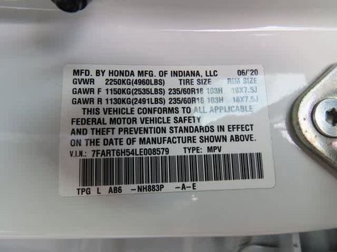 Certified 2020 Honda CR-V EX image 29