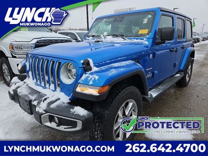 Used 2022 Jeep Wrangler Unlimited Sahara w/ LED Lighting Group