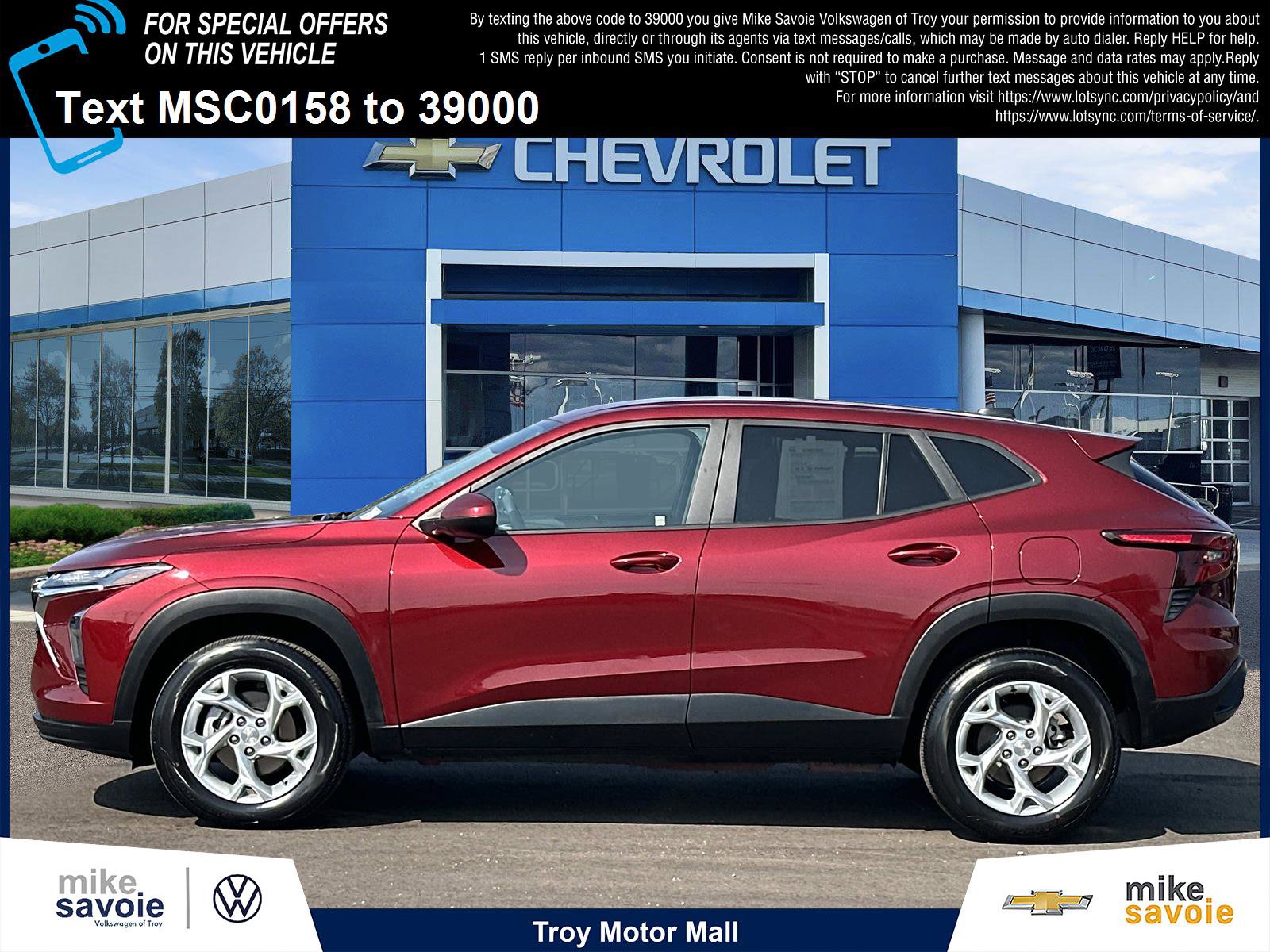 Certified 2024 Chevrolet Trax LS w/ LS Convenience Package FWD image 2