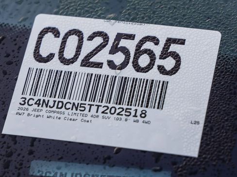 New 2026 Jeep Compass Limited image 28