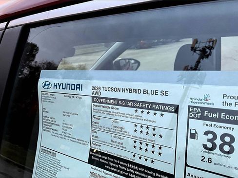 New 2026 Hyundai Tucson Blue SE image 12