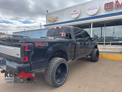 Used 2019 Ford F350 Platinum w/ Platinum Ultimate Package AWD/4WD image 13