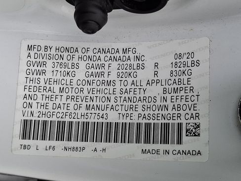 Used 2020 Honda Civic LX image 28