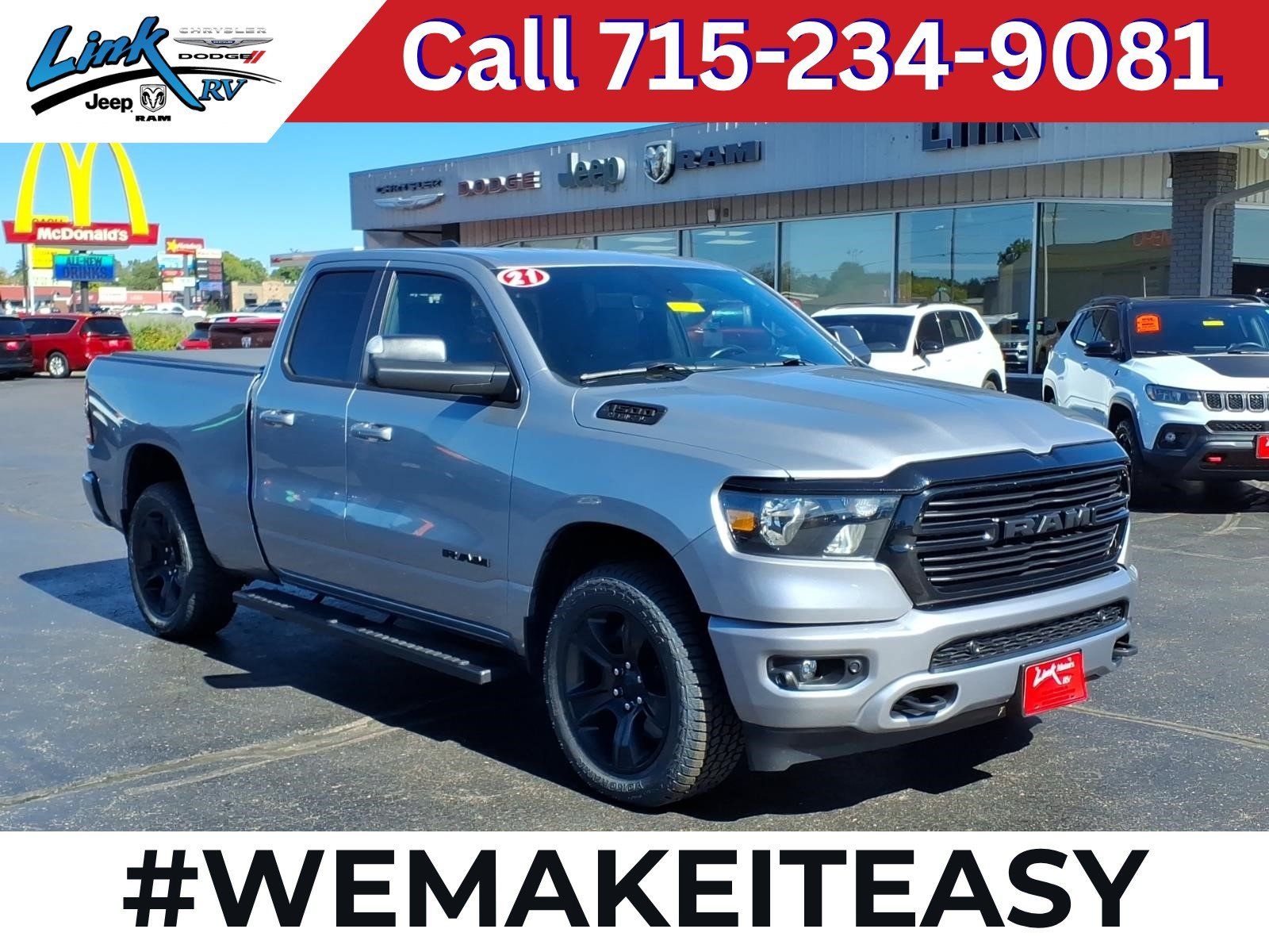 Used 2021 RAM 1500 Big Horn AWD/4WD image 1