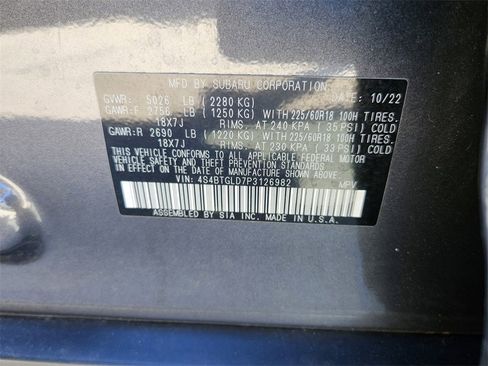 Used 2023 Subaru Outback Onyx Edition XT image 46