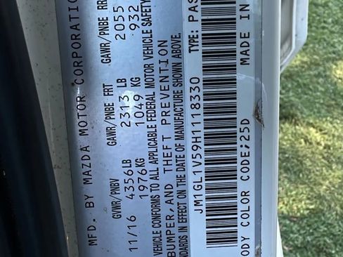 Used 2017 MAZDA MAZDA6 Touring FWD image 45