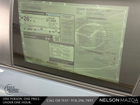 New 2026 MAZDA CX-50 AWD 2.5 S w/ Cargo Package image 17