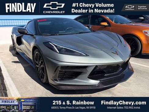 Certified 2023 Chevrolet Corvette Stingray Preferred Conv w/ 2LT RWD image 1
