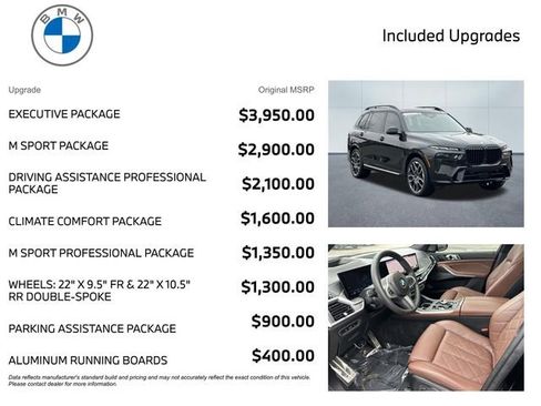 Certified 2024 BMW X7 xDrive40i w/ Executive Package image 3