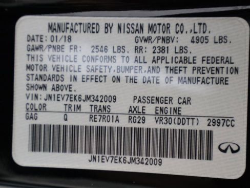 Used 2018 INFINITI Q60 3.0t Luxe w/ Sensory Package 3.0T Luxe image 37