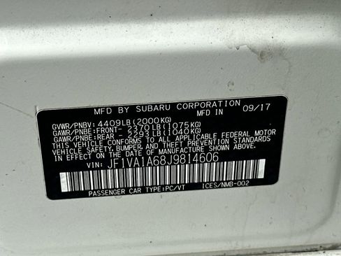 Used 2018 Subaru WRX Base image 22