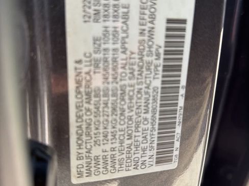 Certified 2022 Honda Pilot EX-L image 18