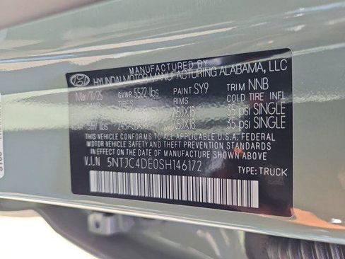 New 2025 Hyundai Santa Cruz SEL image 22