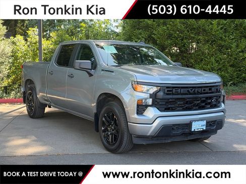 Used 2024 Chevrolet Silverado 1500 Custom w/ LPO, Dark Essentials Package AWD/4WD image 1