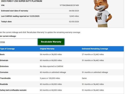 Used 2025 Ford F250 Platinum image 83