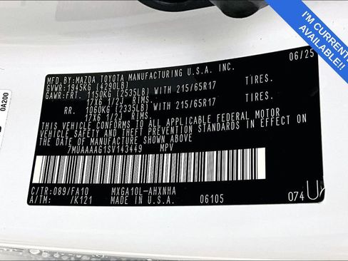 Used 2025 Toyota Corolla Cross L image 42