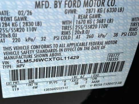 New 2026 Lincoln Aviator 2WD image 31