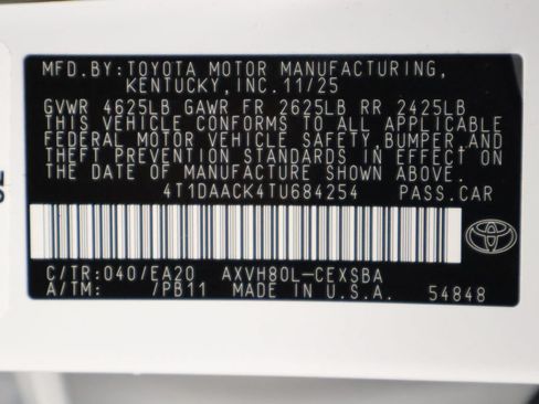 Certified 2026 Toyota Camry SE FWD image 17