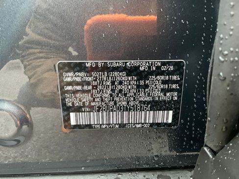 New 2026 Subaru Outback Premium AWD/4WD image 32
