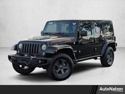 Used 2017 Jeep Wrangler Unlimited Rubicon