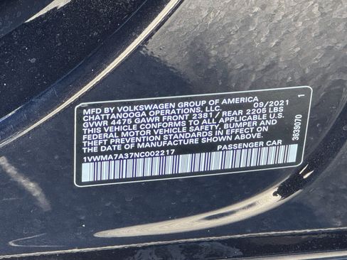 Used 2022 Volkswagen Passat 2.0T R-Line image 41