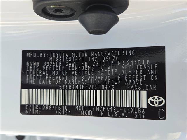 New 2027 Toyota Corolla LE FWD image 18