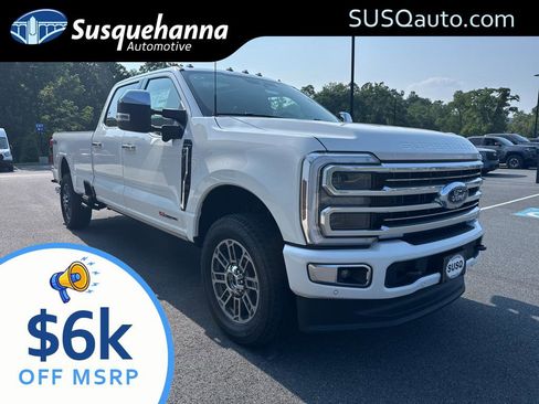 New 2025 Ford F350 Platinum w/ Platinum Plus Package image 1
