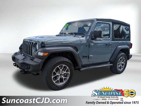 Certified 2024 Jeep Wrangler Sport AWD/4WD image 1
